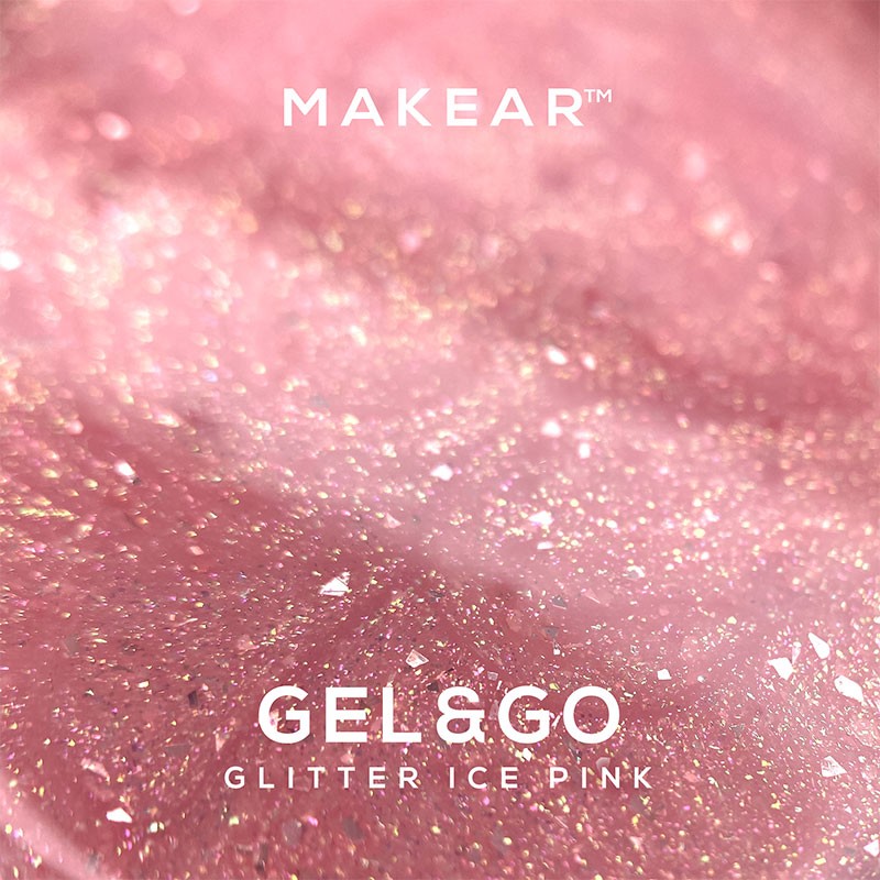 MAKEAR Gel Gel&Go - GG25 Glitter Beige - 15ml