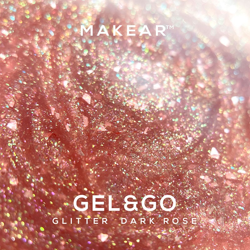 MAKEAR Gel Gel&Go - GG26 Glitter Nude - 50ml