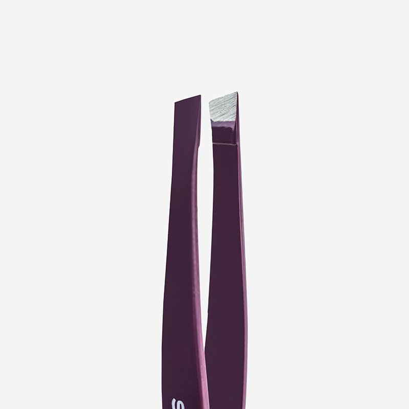 STALEKS Pinzas violetas para cejas - Expert 11 - Tipo 5