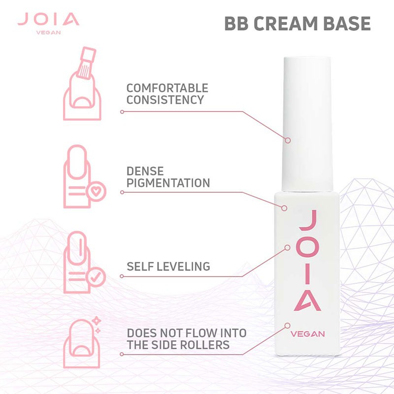 JOIA vegan Base Coat - BB Cream - Pink Balsam - 8ml