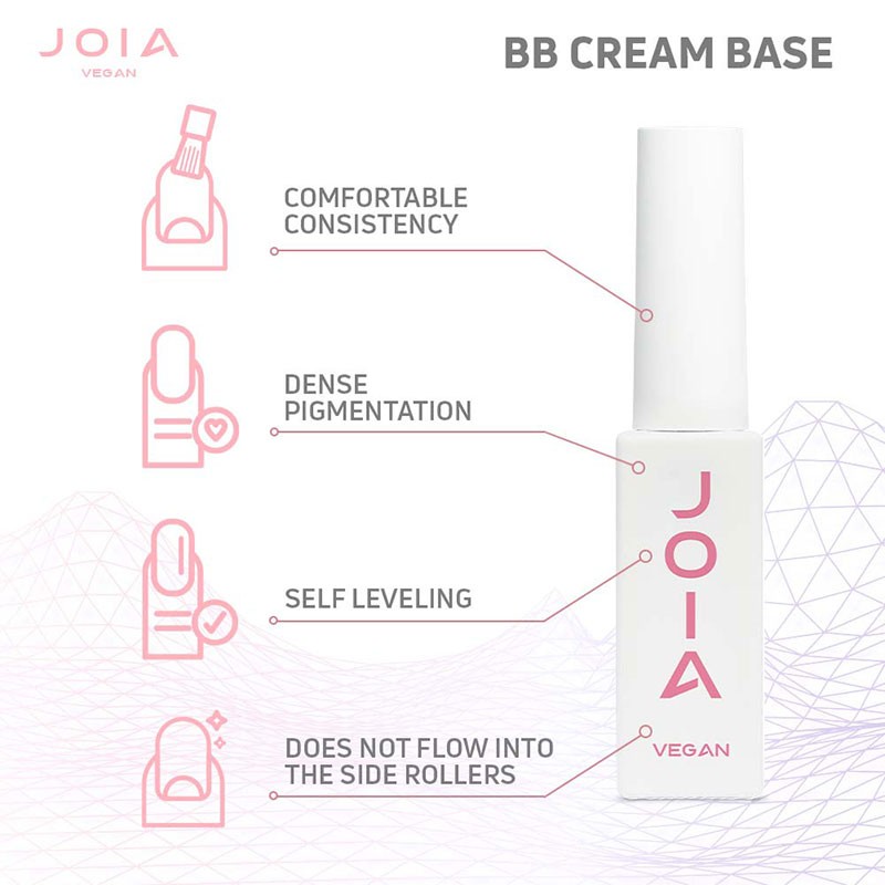 JOIA vegan Base Coat - Latex Base - 8ml