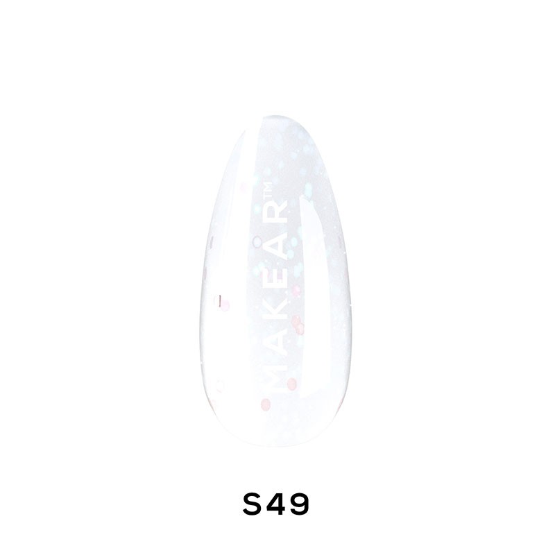 MAKEAR Esmalte semipermanente - 49 Diamond - 8ml