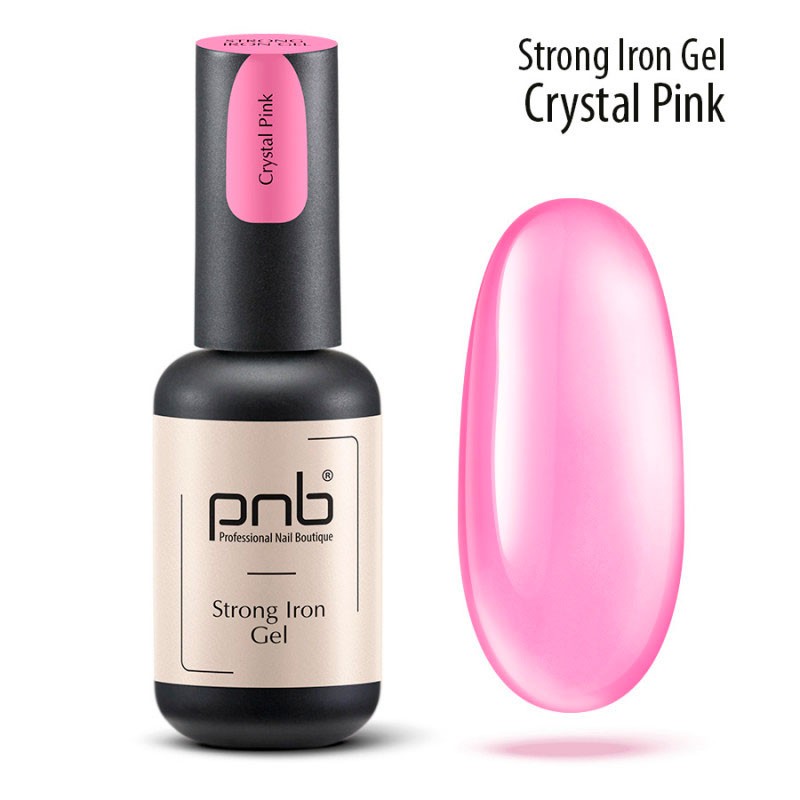 PNB Gel Strong Iron - Crystal Pink - 8ml