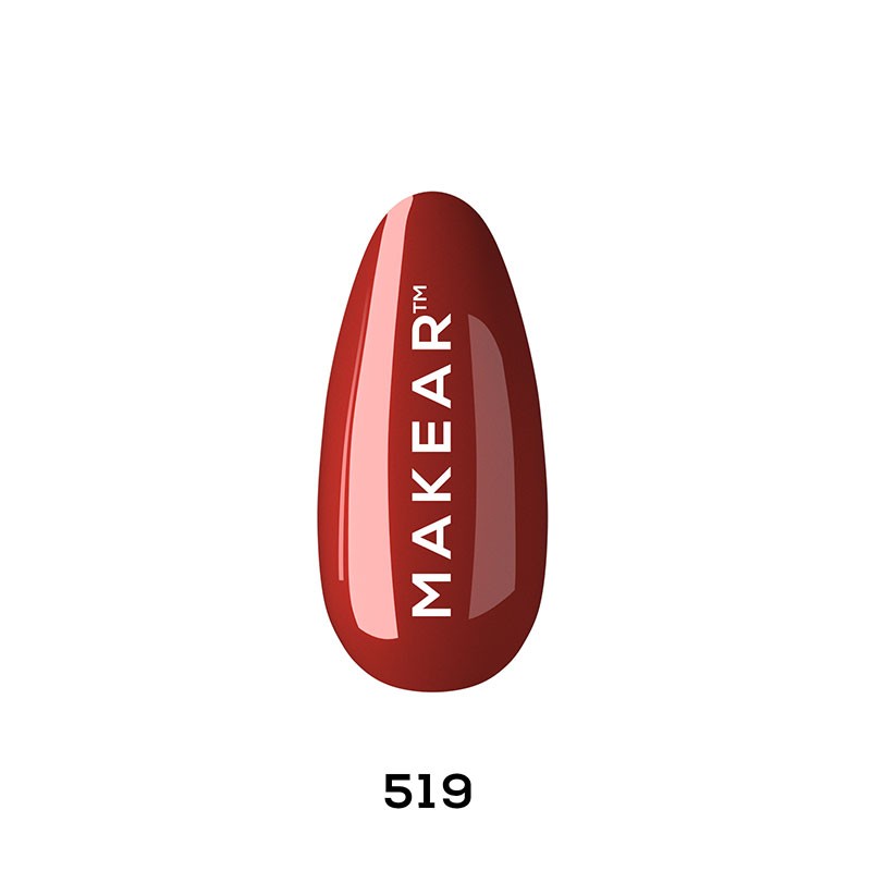 MAKEAR Esmalte semipermanente - 519 Lollipop - 8ml