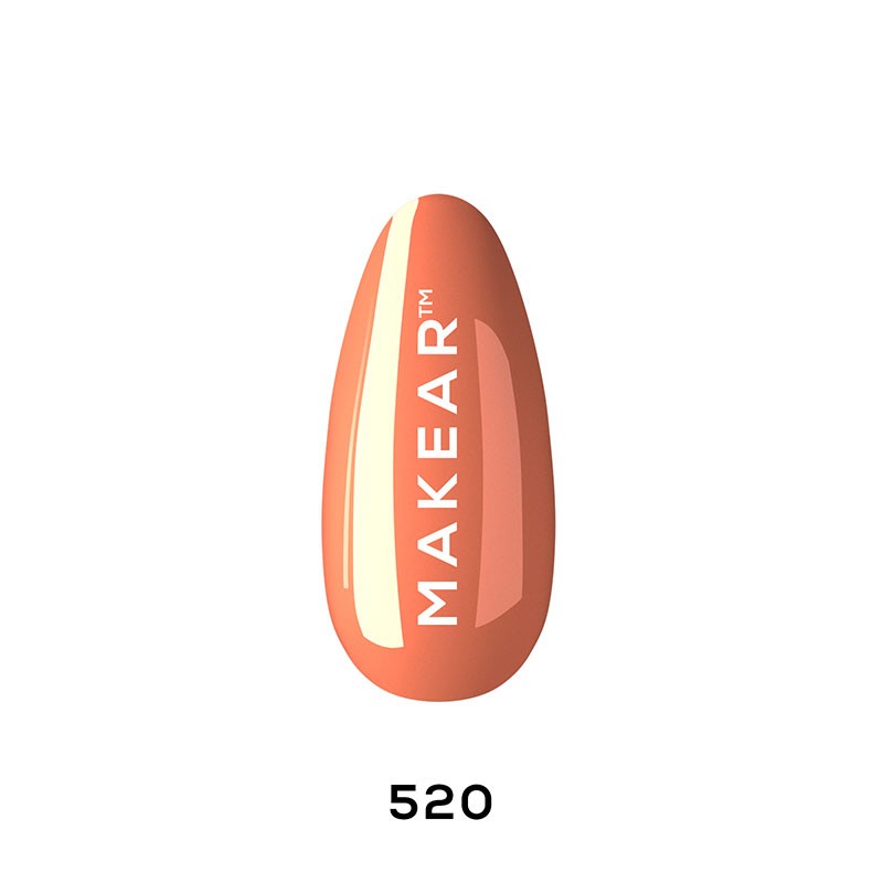 MAKEAR Esmalte semipermanente - 520 Lollipop - 8ml