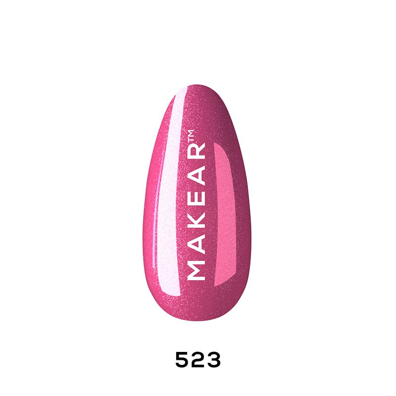 MAKEAR Esmalte semipermanente - 523 Lollipop - 8ml