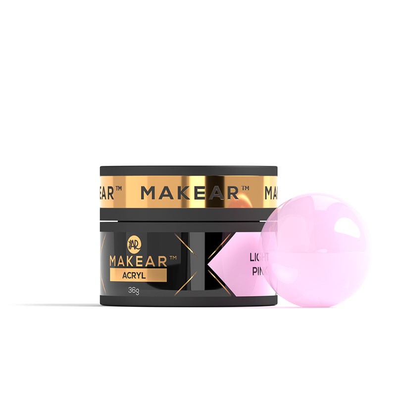 MAKEAR Polvos acrílicos - Light Pink - 36g