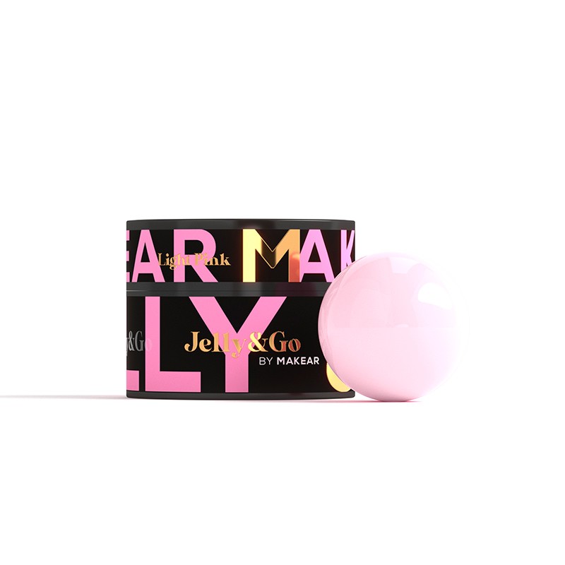 MAKEAR Gel Jelly&Go - JG02 Light Pink - 50ml