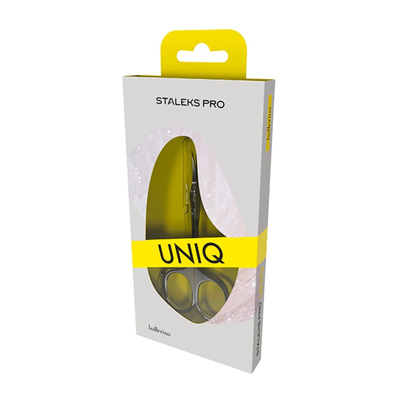 STALEKS Tijeras profesionales para cutículas - UNIQ 10 - Tipo 3 - Ballerina
