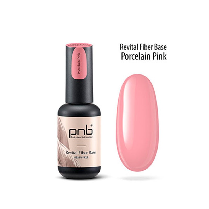 PNB Base Revital Fiber - Porcelain Pink - 8ml