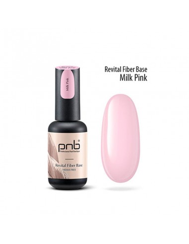 PNB Base Revital Fiber - Milk Pink - 8ml