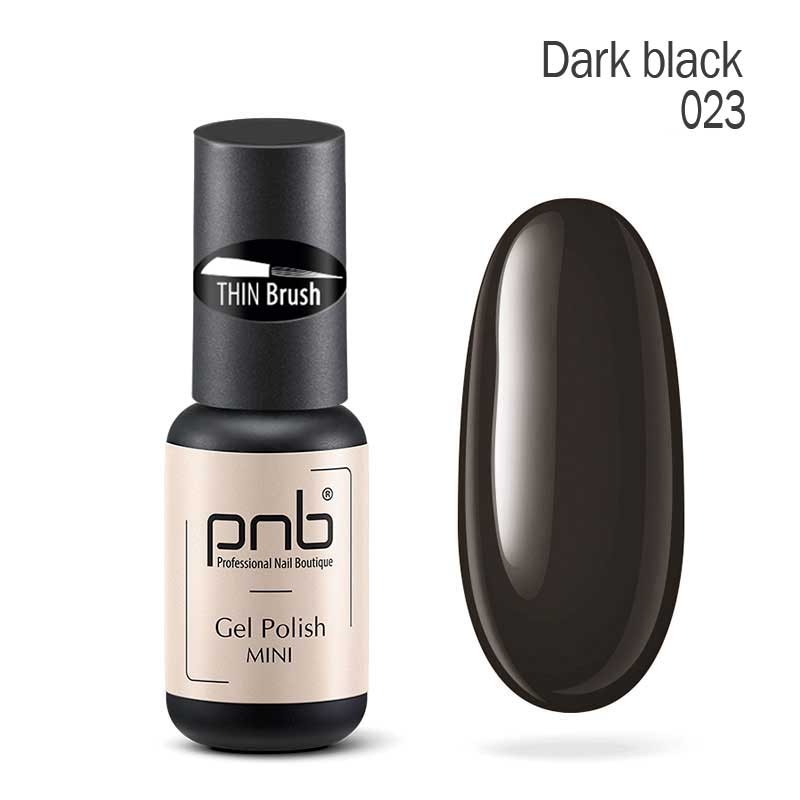 PNB Esmalte semipermanente mini - 023 Dark Black - 4ml