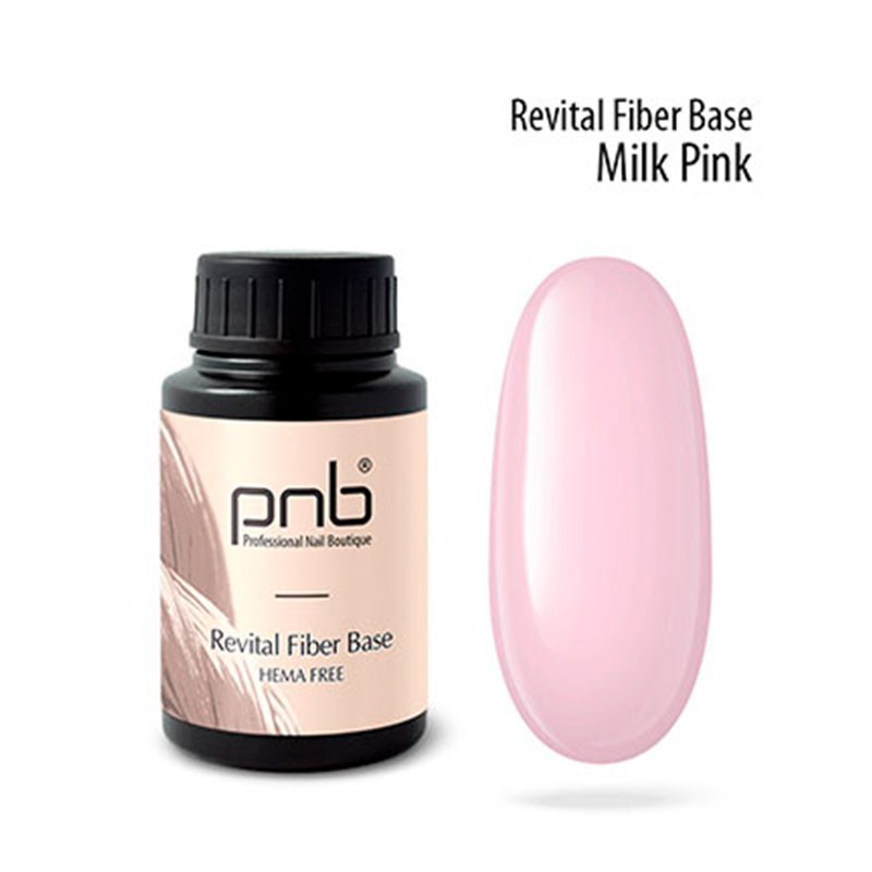 PNB Base Revital Fiber - Milk Pink - 30ml
