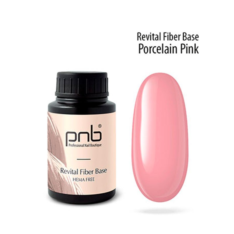 PNB Base Revital Fiber - Porcelain Pink - 30ml