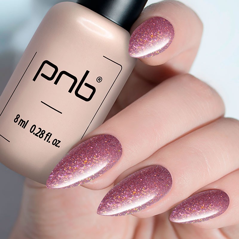 PNB Esmalte semipermanente Magnetic - Glamour Cat - 01 Sugar Baby - 8ml