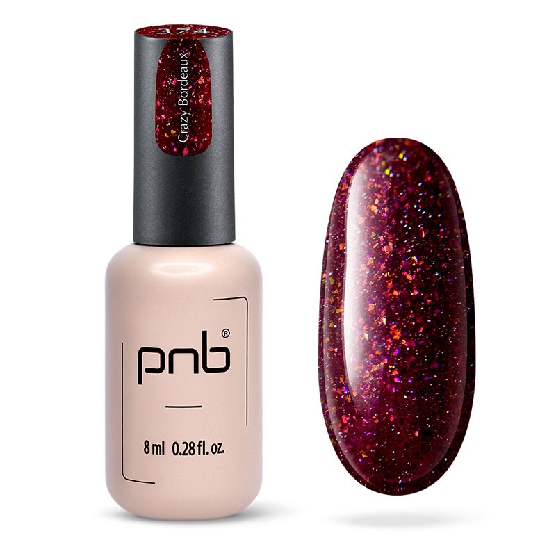 PNB Esmalte semipermanente - 374 Crazy Bordeaux - 8ml