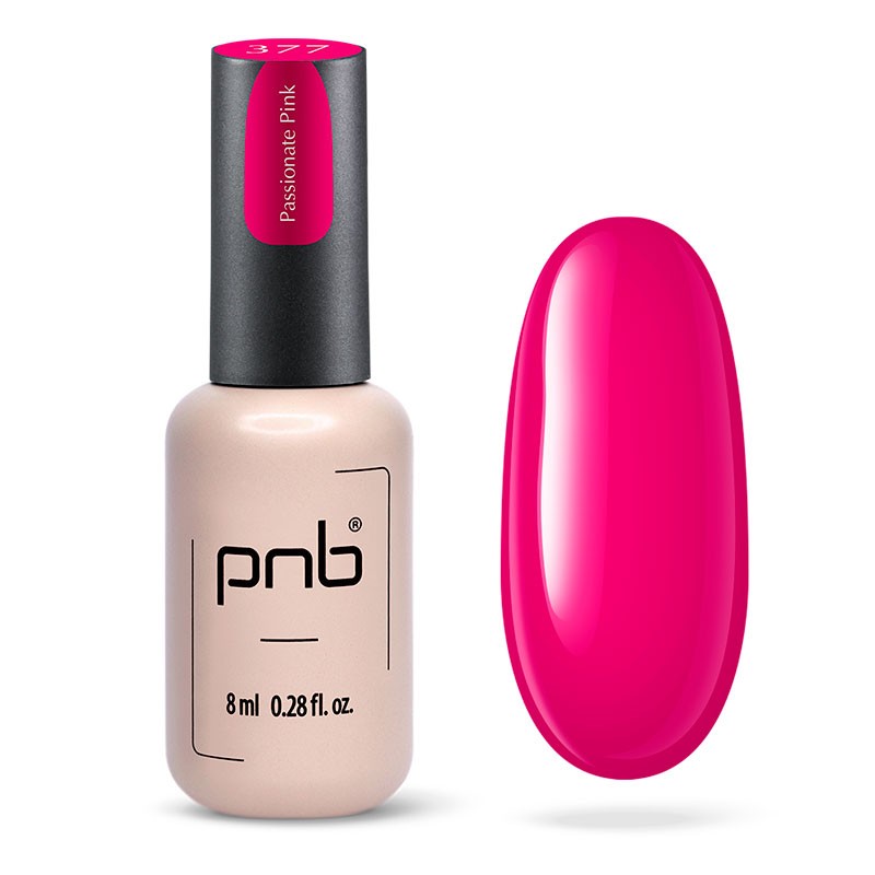 PNB Esmalte semipermanente - 377 Passionate Pink - 8ml