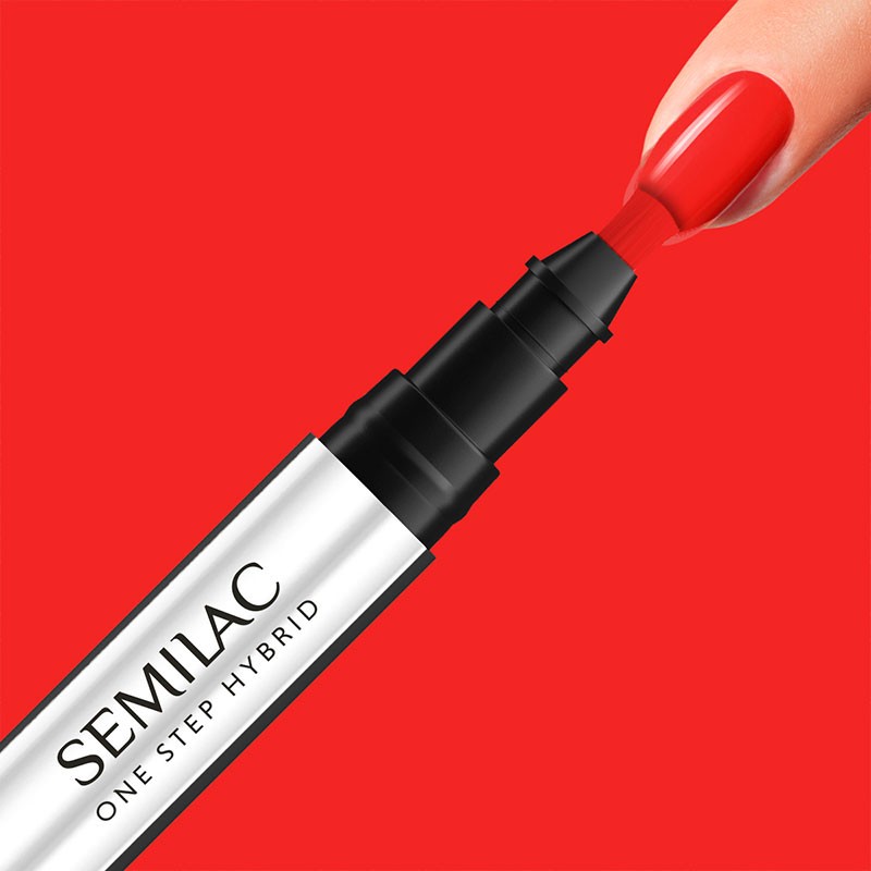 Marker semipermanente One Step Semilac - S580 Crimson - 3ml