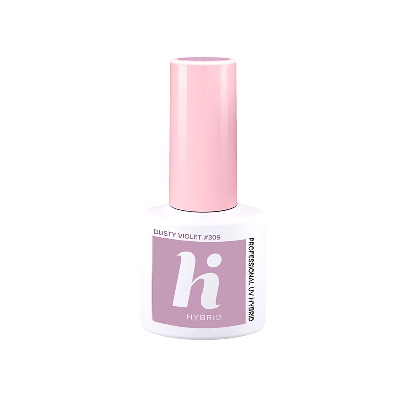 Esmalte semipermanente 5ml hi Hybrid - 309 Dusty Violet