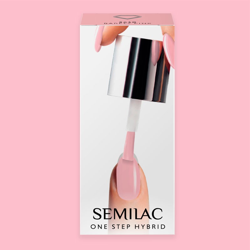 Esmalte semipermanente One Step Semilac - S685 Pink Purple - 5ml