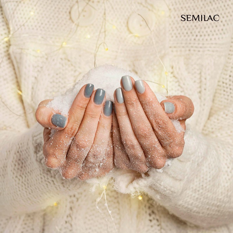 Decoración para uñas Semilac - 15 White Lace foil 